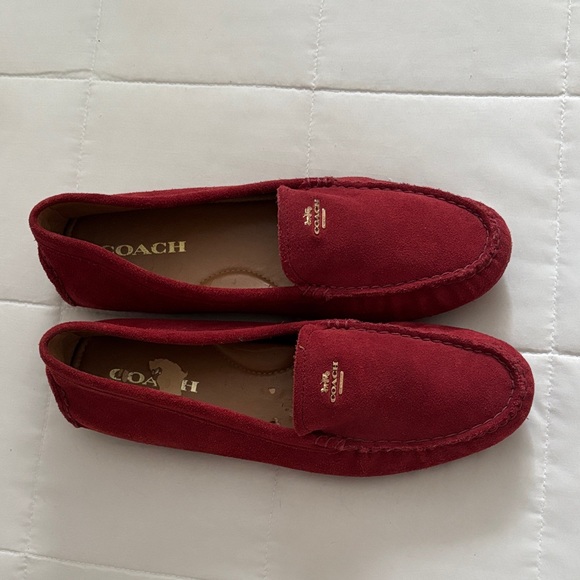 Coach Shoes - Coach Women’s Crimson Slip-On Loafers